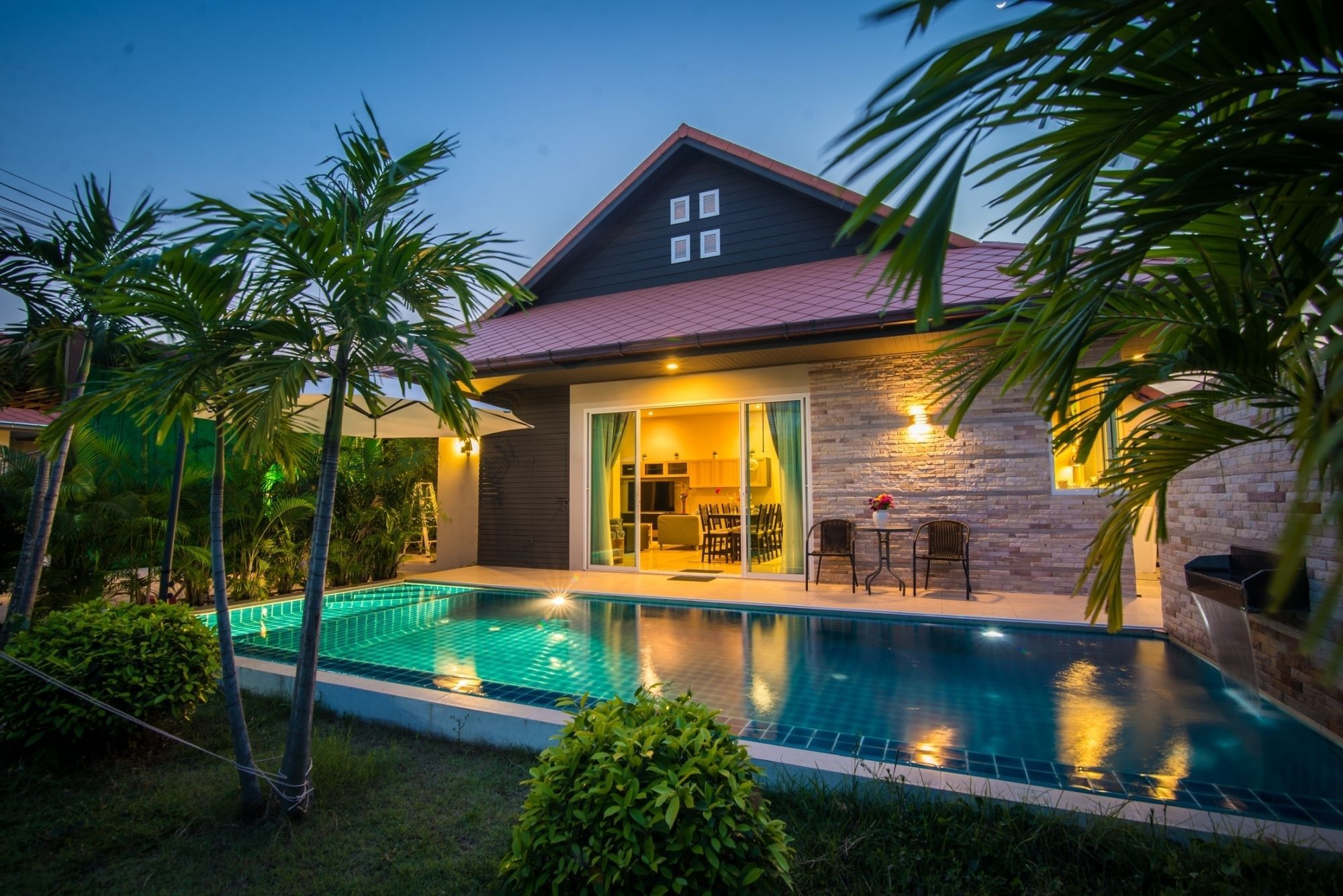 The Ville Deluxe Modern Pool Villa Pattaya Esterno foto